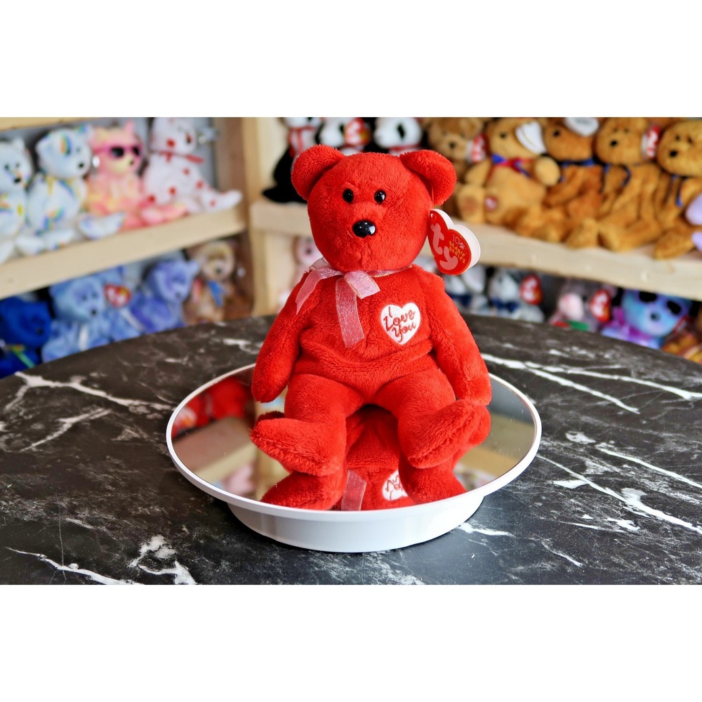 TY Beanie Baby - Secret the Bear‎ | MWMT | Vintage | Rare